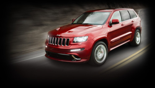 Jeep Grand Cherokee SRT Front Angle High View