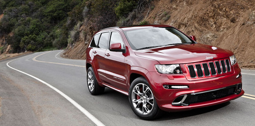 Jeep Grand Cherokee SRT Front Medium View
