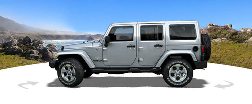 Wrangler Unlimited Side view