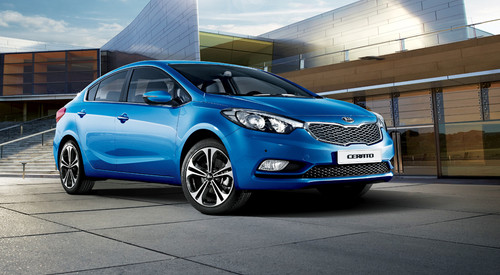 KIA Cerato Front Cross Side View