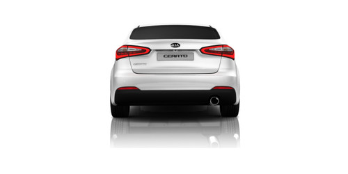 Full Rear View of KIA Cerato