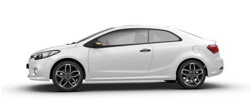 Cerato Koup Side view