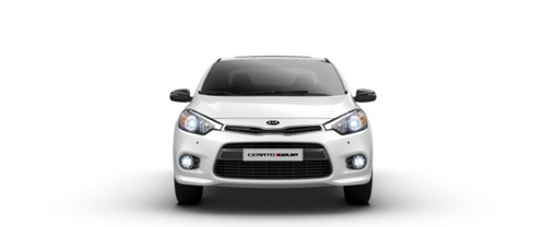 Full Front View of Cerato Koup