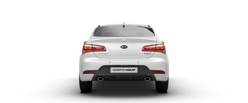 Full Rear View of KIA Cerato Koup