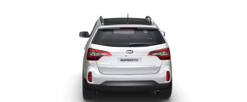 Full Rear View of KIA Sorento