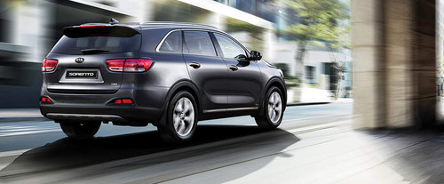 Sorento Rear angle view