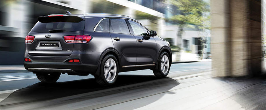 Sorento Rear angle view