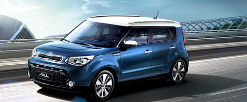 KIA Soul Front Side View