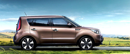 KIA Soul Drivers Sideview