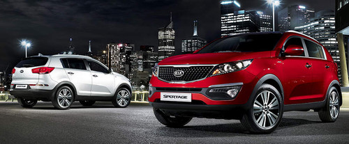 KIA Sportage Front Angle High View