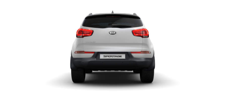 Full Rear View of KIA Sportage Full Rear View of KIA Sportage