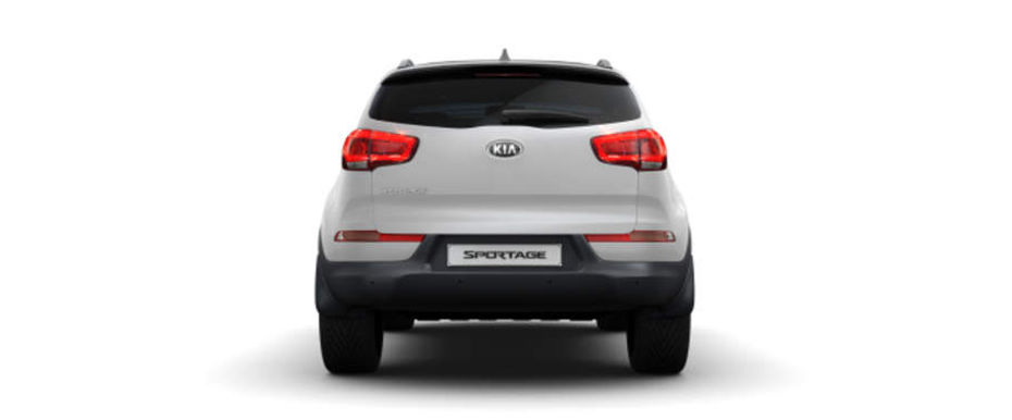 Full Rear View of KIA Sportage