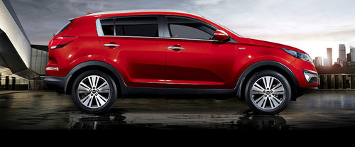 KIA Sportage Drivers Sideview