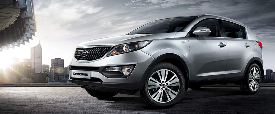 KIA Sportage Side Medium View KIA Sportage Side Medium View
