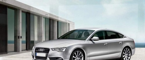 A5 Sportback Front angle low view