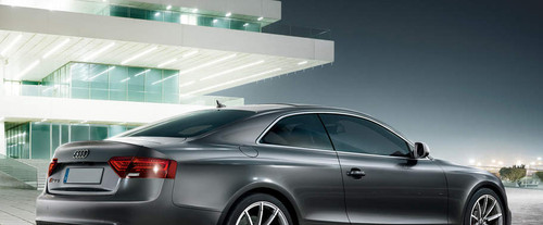 RS5 Coupe Rear angle view