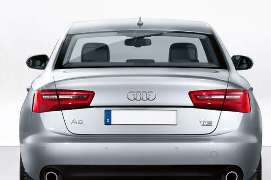 Full Rear View of Audi A6 in Qatar