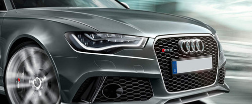 RS6 Avant Grille View