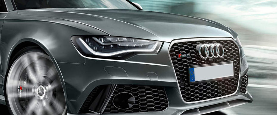 RS6 Avant Grille View