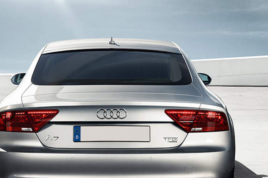 Full Rear View of Audi A7 in Qatar