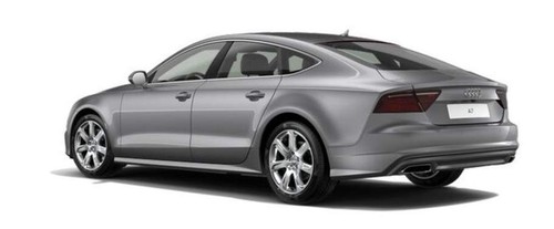 Rear Cross Side View of Audi A7