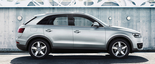 Audi Q3 Drivers Sideview