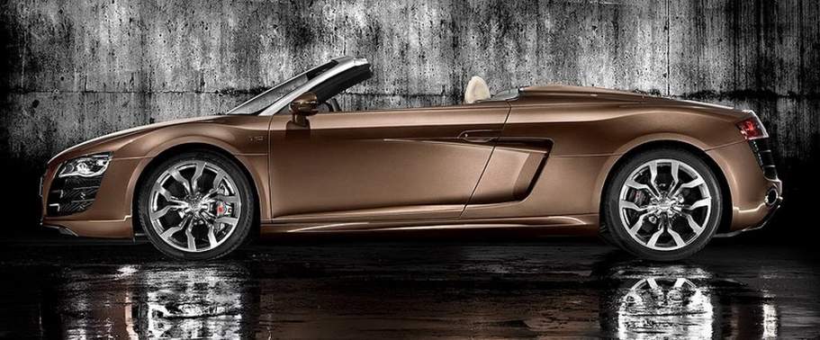 R8 Spyder Side view R8 Spyder Side view