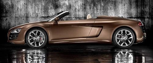 R8 Spyder Side view