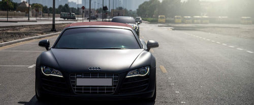 Full Front View of R8 Spyder