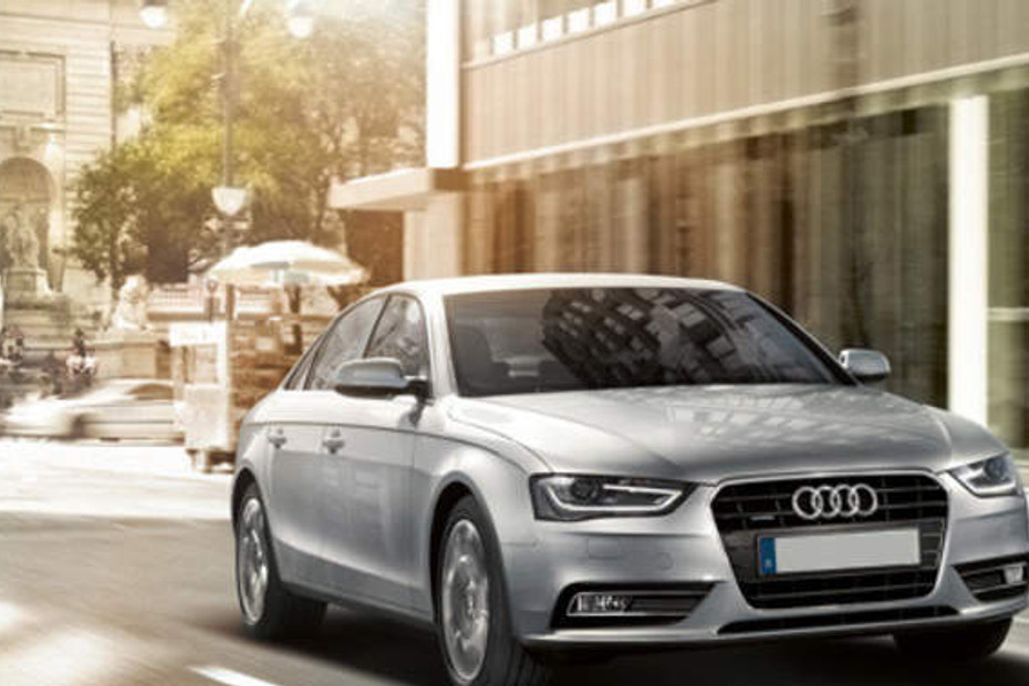 Audi A4 Front Medium View in Qatar