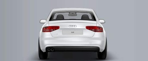 Full Rear View of Audi A4