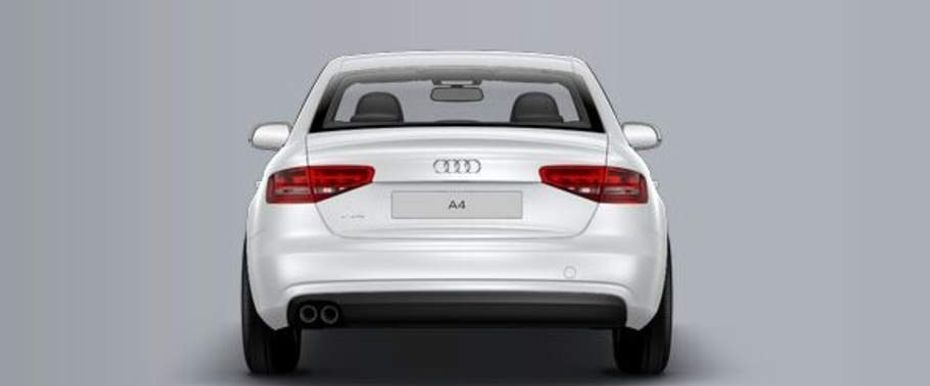 Full Rear View of Audi A4
