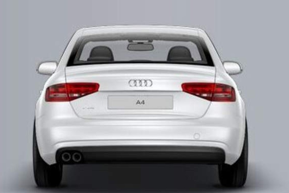 Full Rear View of Audi A4 in Qatar