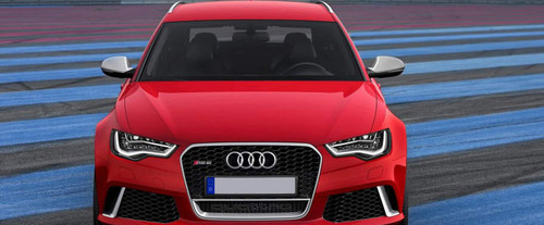 Full Front View of RS4 Avant