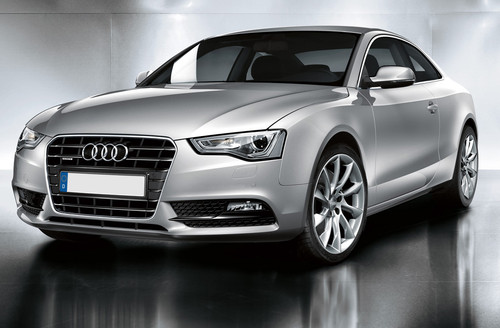 Audi A5 Coupe Front Angle High View
