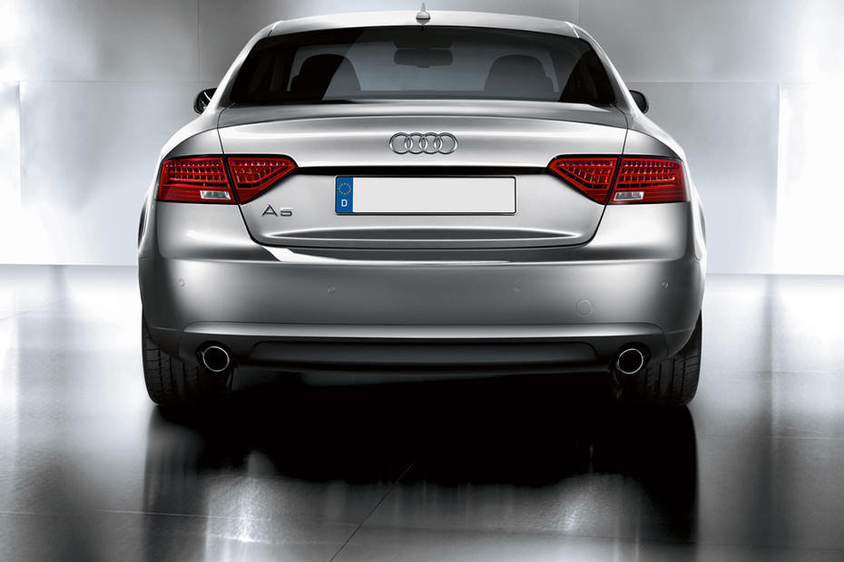 Full Rear View of Audi A5 Coupe in Qatar