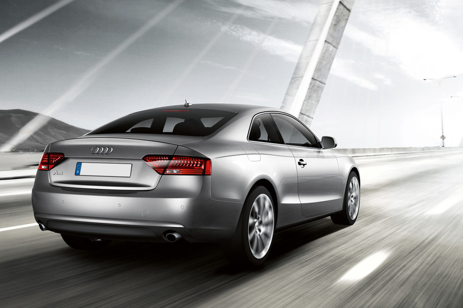 A5 Coupe Rear angle view in Qatar