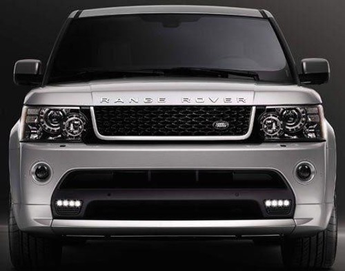 Full Front View of Range Rover