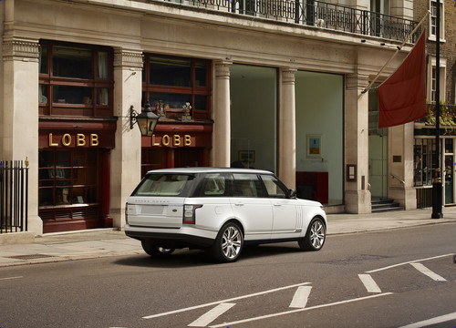 Range Rover Rear angle view