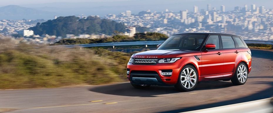 Land Rover Range Rover Sport Front Angle High View