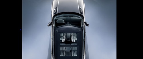 Top View of Range Rover Sport