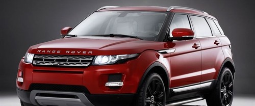Land Rover Range Rover Evoque Front Angle High View