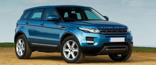 Land Rover Range Rover Evoque Front Cross Side View