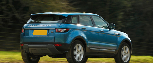 Range Rover Evoque Rear angle view