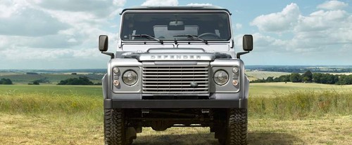 Full Front View of Defender