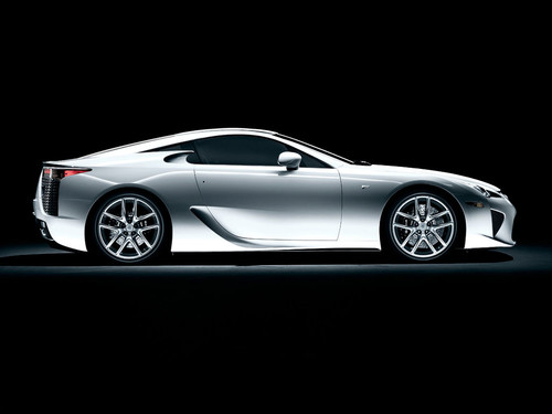 Lexus LFA Drivers Sideview