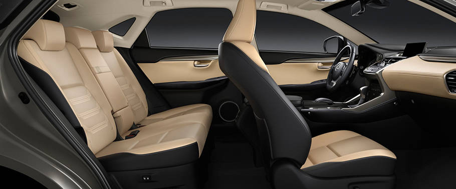Lexus NX Front And Rear Seats Together Lexus NX Front And Rear Seats Together