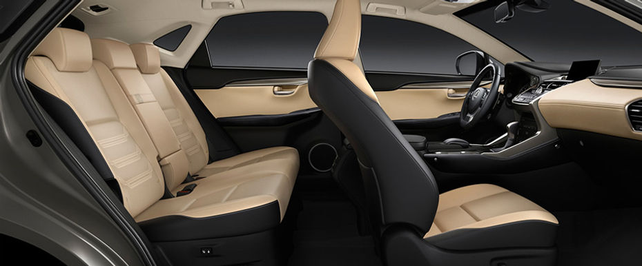 Lexus NX Front And Rear Seats Together