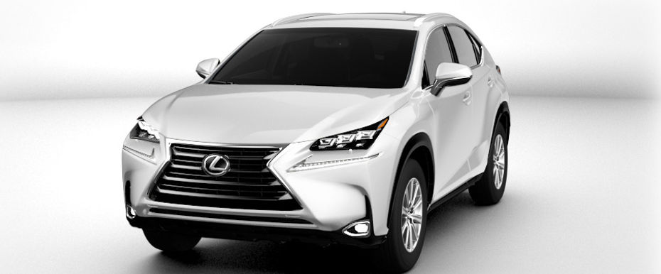 Lexus NX Front Angle High View