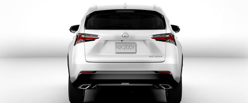 Full Rear View of Lexus NX